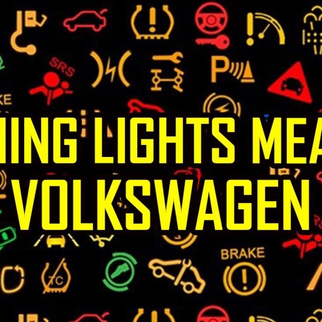 Volkswagen Warning Lights Meaning
