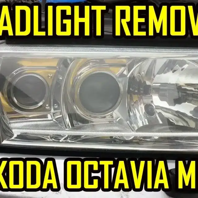 Headlight Removal Skoda Octavia 1
