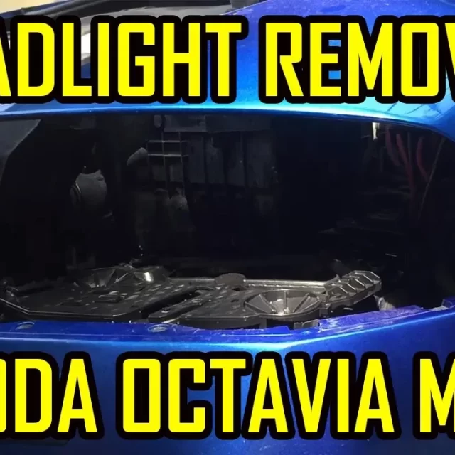 Headlight Removal Skoda Octavia 2