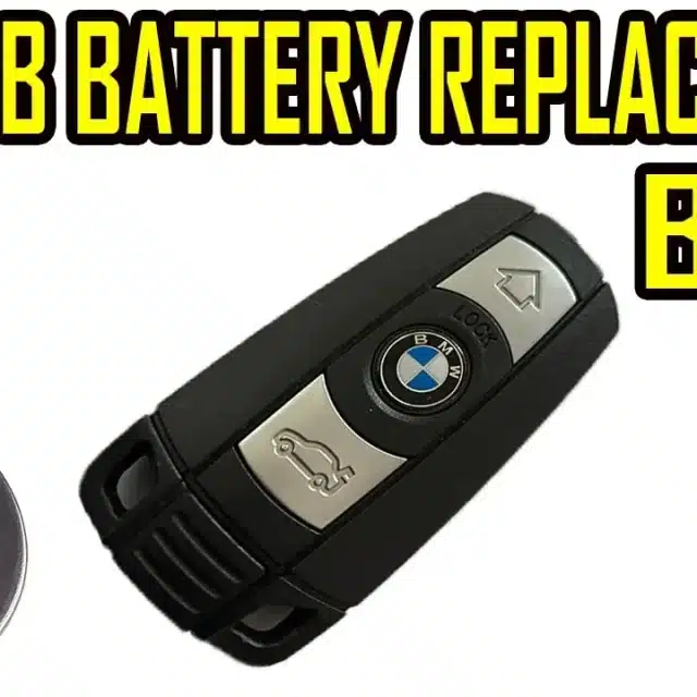 How to Replace Battery BMW Smart Key Fob Confort Access E Series
