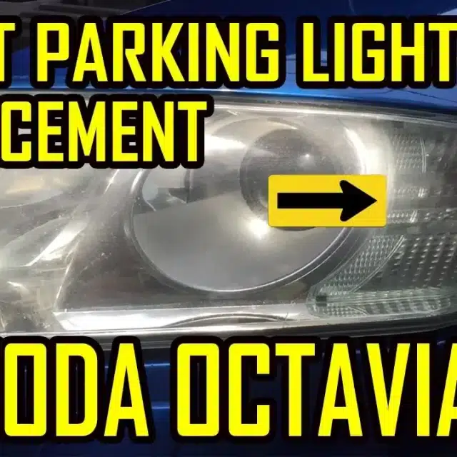 Parking Light Front Replacement Skoda Octavia 2