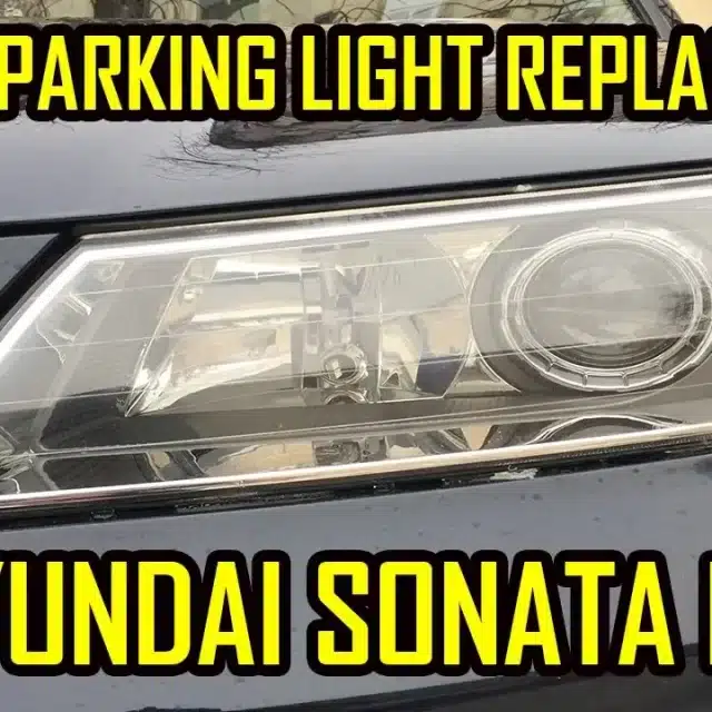 Parking Light Front Replacement Hyundai Sonata NF 5