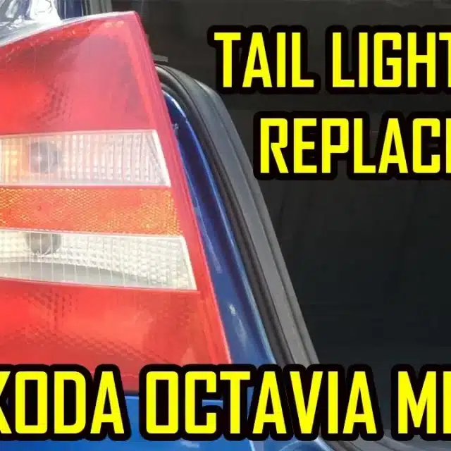 Tail Light Bulb Replacement Skoda Octavia 2